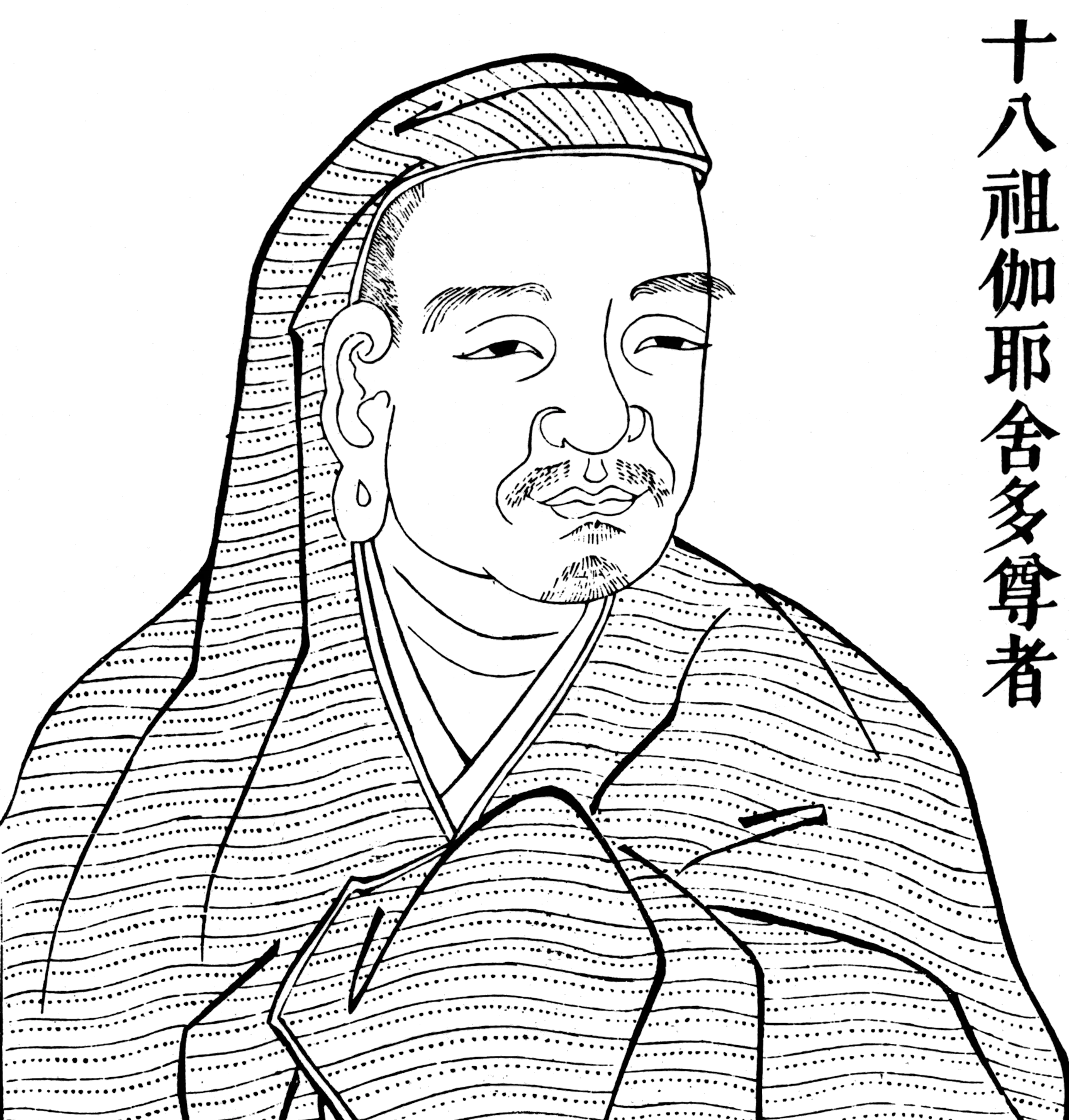 Portrait de Gayaśāta